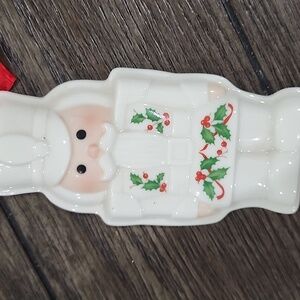 Set Of 2 Vintage LENOX Christmas Ornaments Nutcracker And Bear EUC​